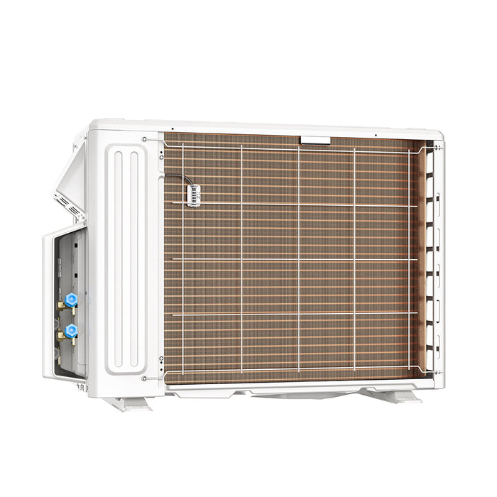 MRCOOL DIY Mini Split - 18,000 BTU 2 Zone Ductless Air Conditioner and Heat Pump with 25 ft. and 50 ft. Install Kit, DIYM218HPW00C10