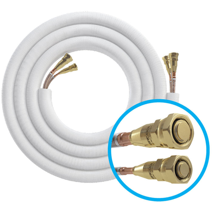 MRCOOL 3/8 x 5/8 Pre-Charged Linesets for DIY 24K & 36K Indoor