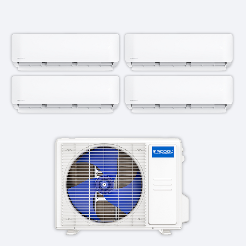 4 Zone Mini Splits — HVAC Kingdom