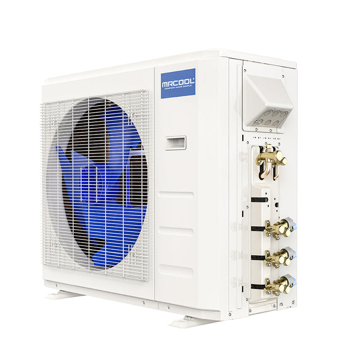 MRCOOL DIY Mini Split - 27,000 BTU 2 Zone Ductless Air Conditioner and Heat Pump, DIY-B-227HP0918
