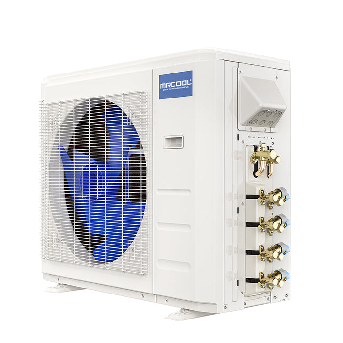 MRCOOL DIY Mini Split - 36,000 BTU 4 Zone Ductless Air Conditioner and Heat Pump with Line Sets, DIYM436HPW00C00