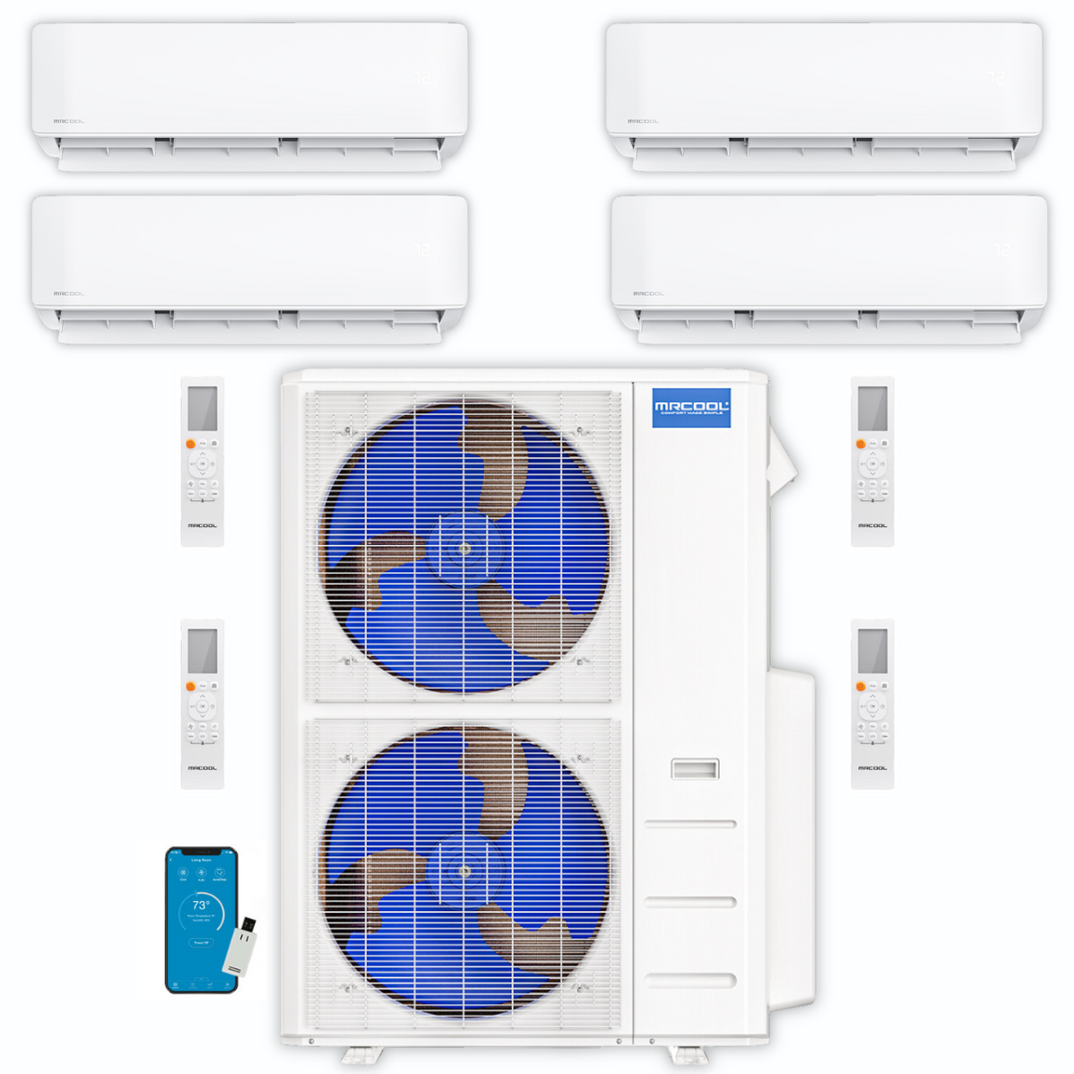 MRCOOL DIY Mini Split 4 Zone — HVAC Kingdom