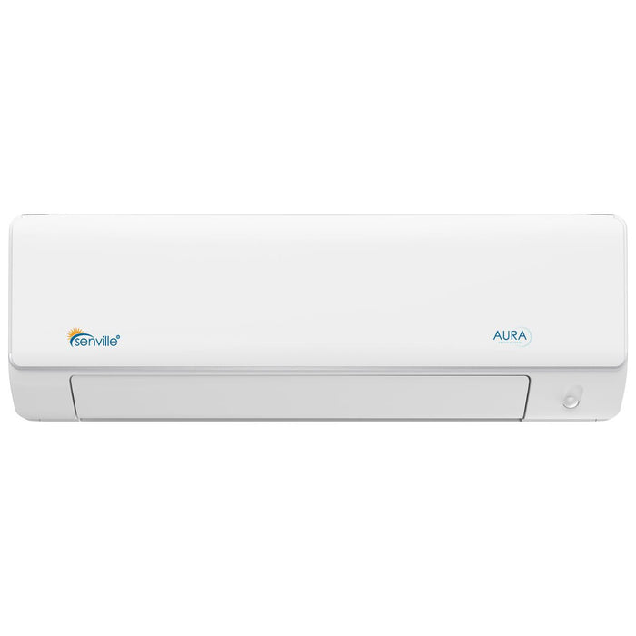 Senville AURA Mini Split - 27,000 BTU 2 Zone Ductless Air Conditioner and Heat Pump with Line Sets, SENA-30HF-D918