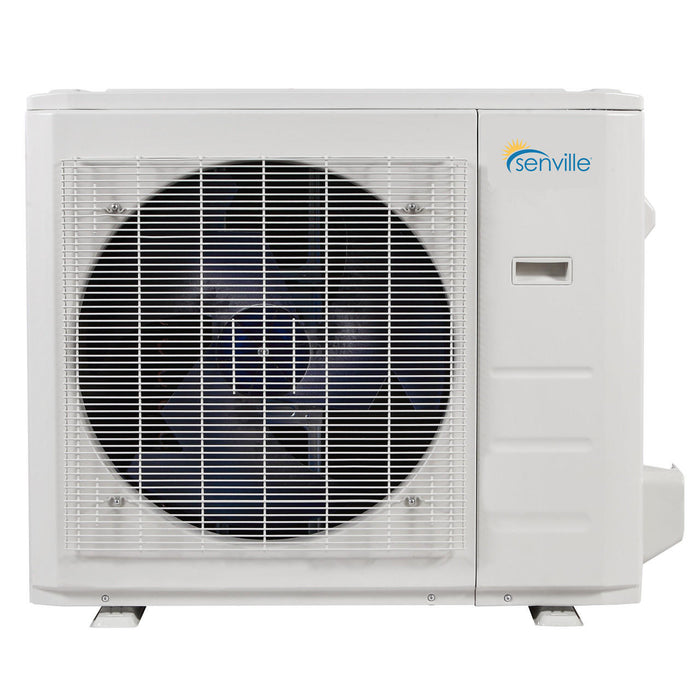 Senville AURA Mini Split - 24,000 BTU 2 Zone Ductless Air Conditioner and Heat Pump with Line Sets, SENA-30HF-D1212